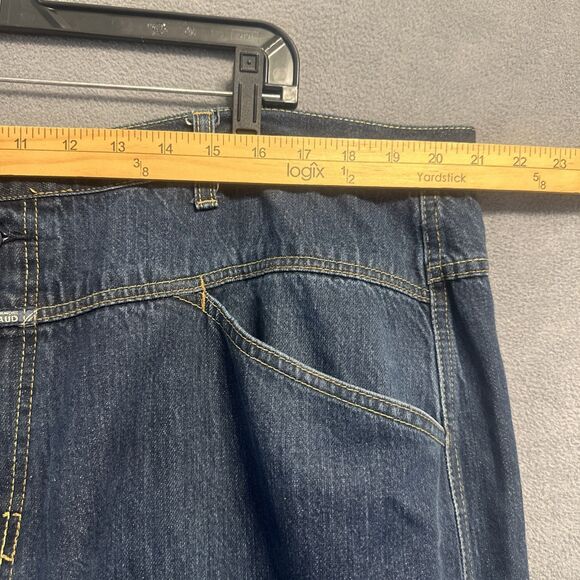VTG Marithe Francois Girbaud Brand X Authentic Fit Jeans Mens 44x30 Baggy HipHop - Picture 10 of 13